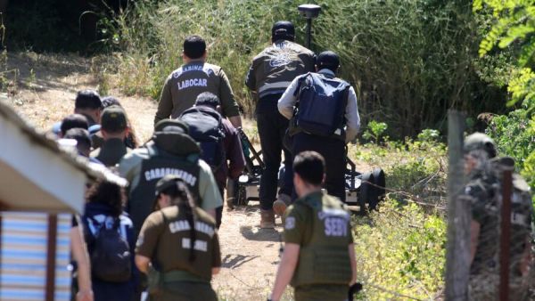 Pericias en predio de San Vicente de Tagua Tagua