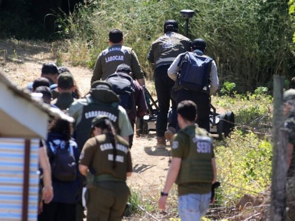 Pericias en predio de San Vicente de Tagua Tagua