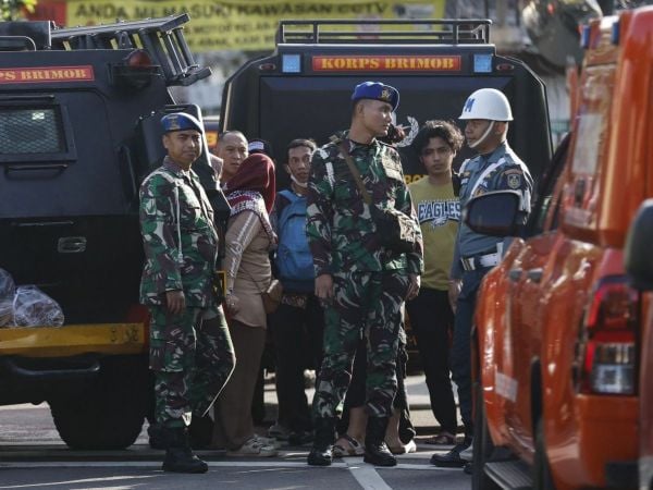 Explosión en escuela de Indonesia