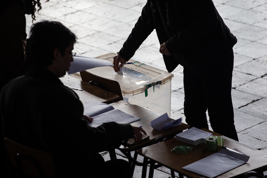 Elecciones. Urna electoral