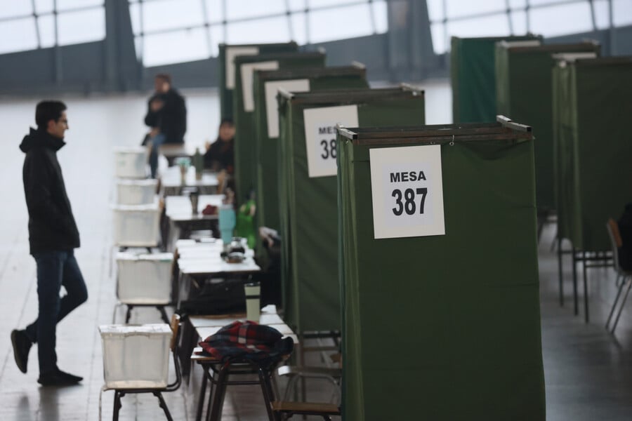 Mesas de votación en elecciones