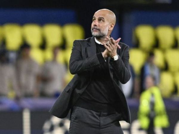 Josep Guardiola, técnico del Manchester City