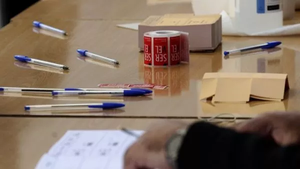 Mesa de elecciones Servel