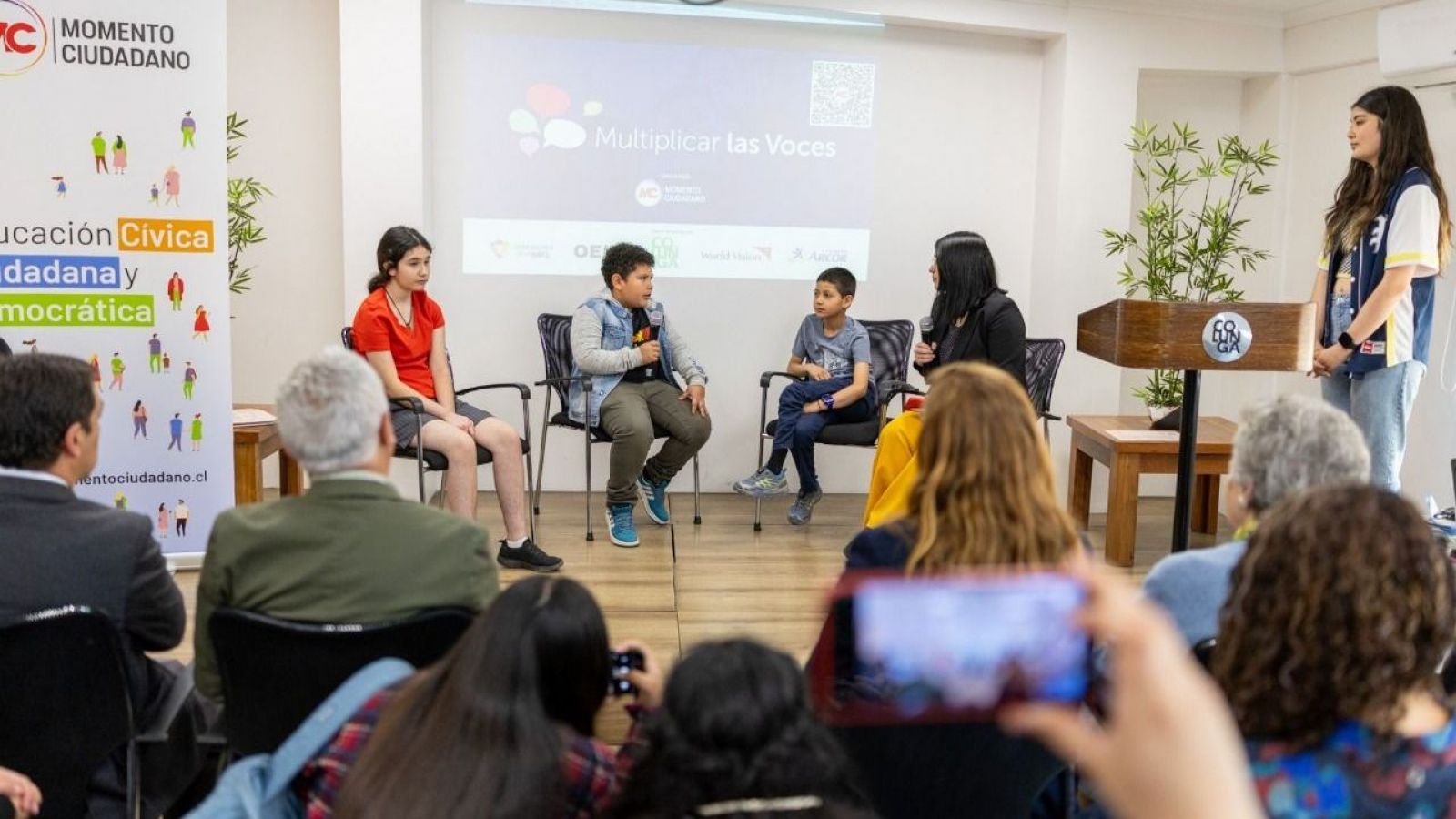 Niños entregan propuestas a candidatos presidenciales. Informe “Voces que Inciden”