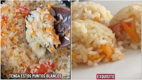 Joven muestra técnica para cocinar arroz usando solo 5 minutos de gas