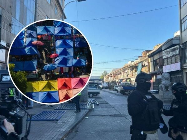 Desalojo de Toldos Azules en Meiggs