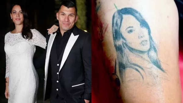 Gary Medel se cubrió el tatuaje dedicado a su ex esposa Cristina Morales
