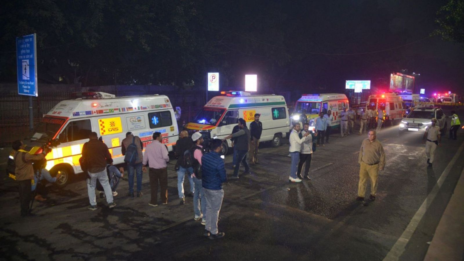 Explosión en Nueva Delhi