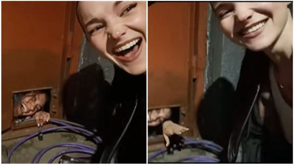 El extraño encuentro de chilena con Dove Cameron y Damiano David