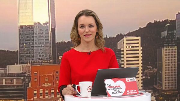 Carla Zunino en 24 Horas Tu Mañana.