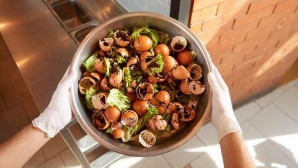 Cáscaras de huevo recicladas en Pronto Copec