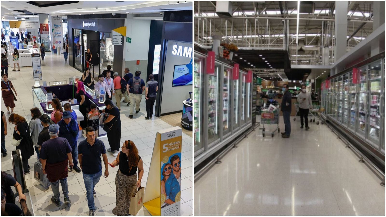 Abrirán mall y supermercados en horario de elecciones
