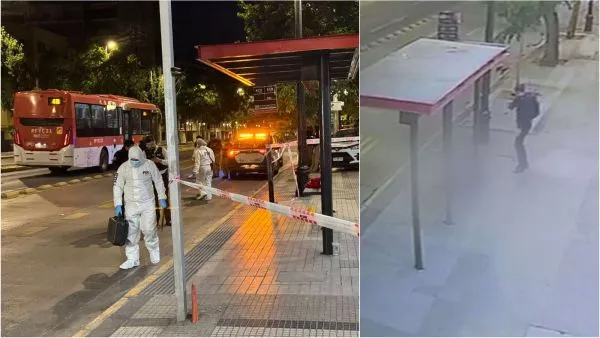 VIDEO: PDI baleó a delincuente que lo asaltó en paradero de la Alameda