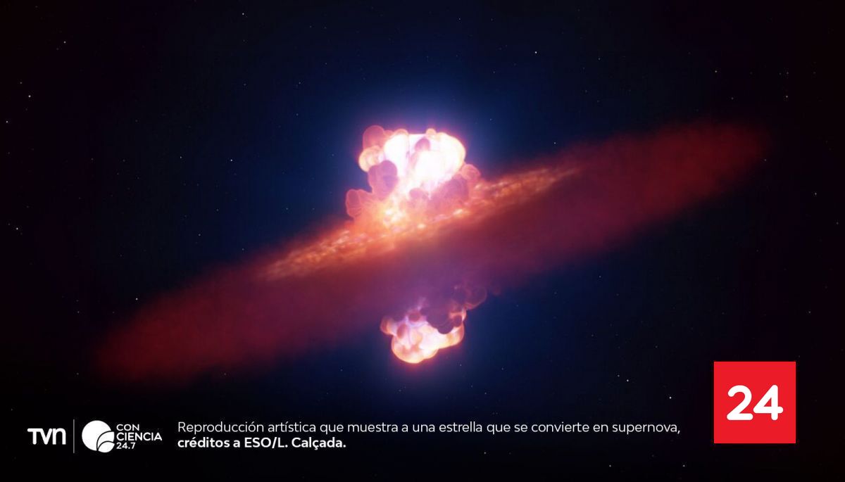 Revelan la forma de una supernova un día después de su detección | 24horas