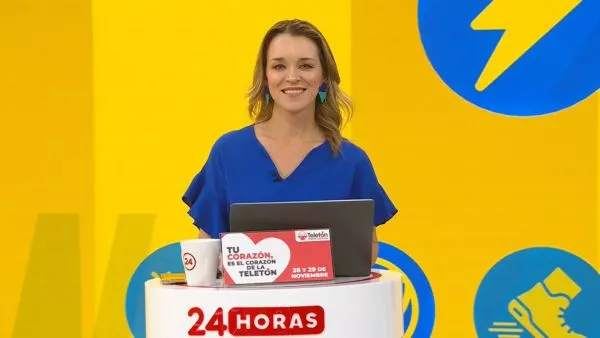 Carla Zunino en 24 Horas Tu Mañana.