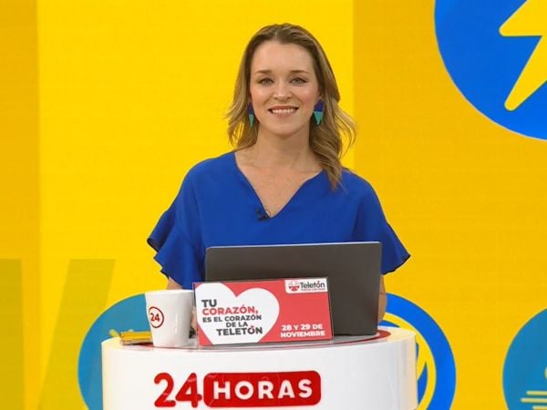 Carla Zunino en 24 Horas Tu Mañana.