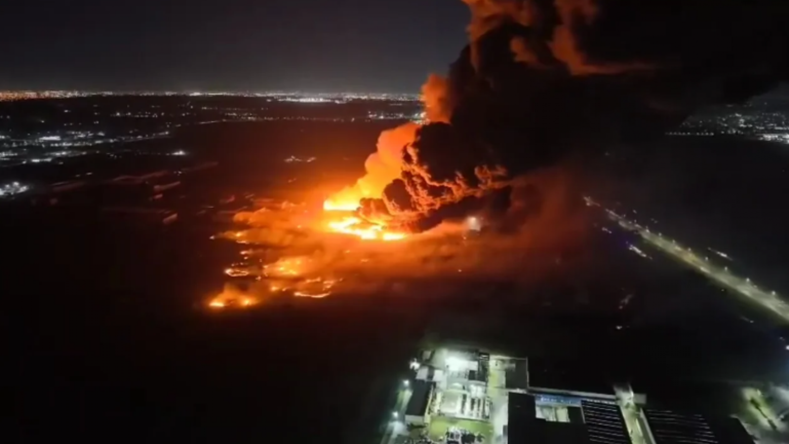 Explosión en Ezeiza