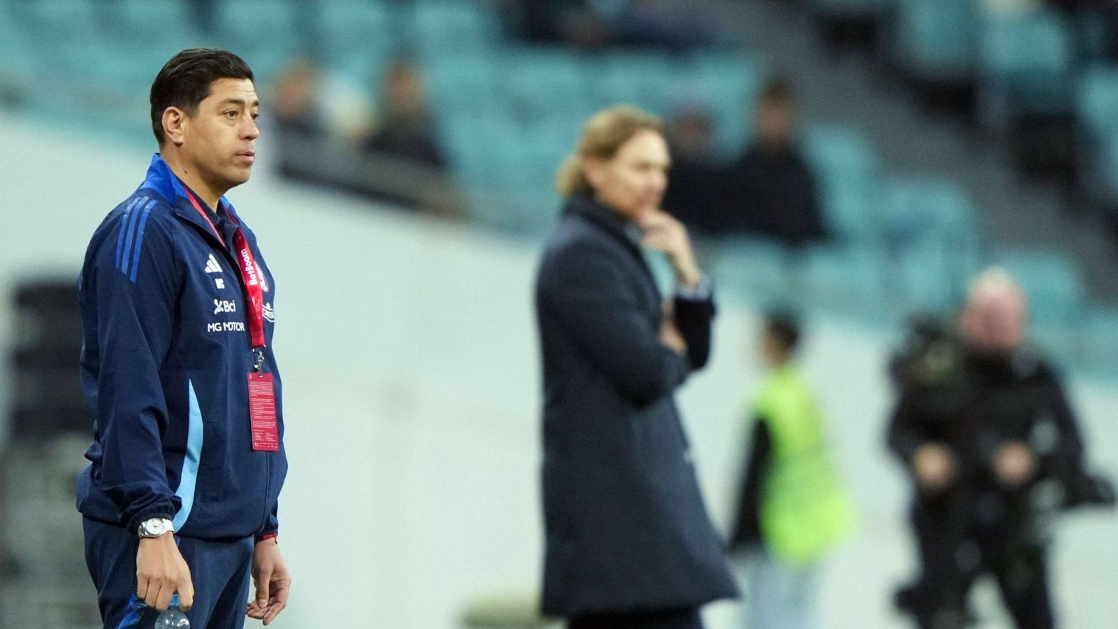 Nicolás Córdova celebró el triunfo de Chile ante Rusia en partido amistoso