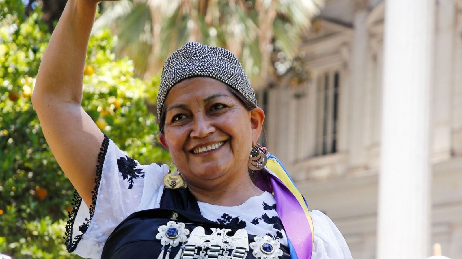 Elisa Loncon, candidata al senado