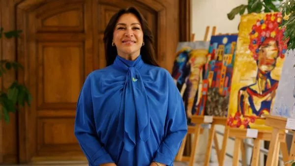 Candidata Marlen Olivari en elecciones