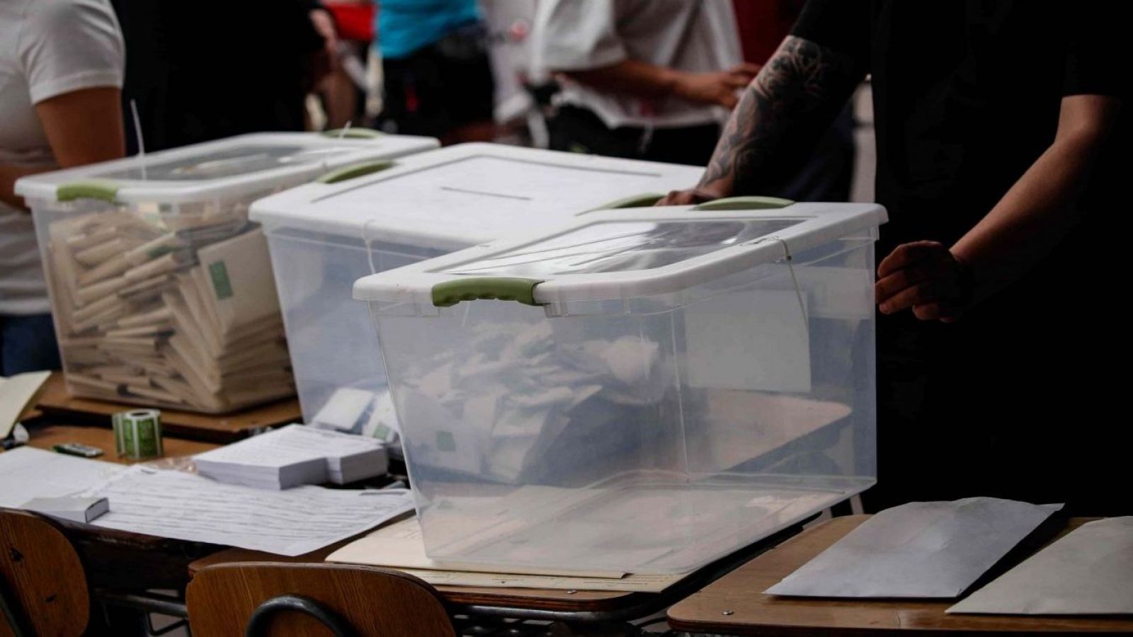 Conteo de votos de la primera vuelta