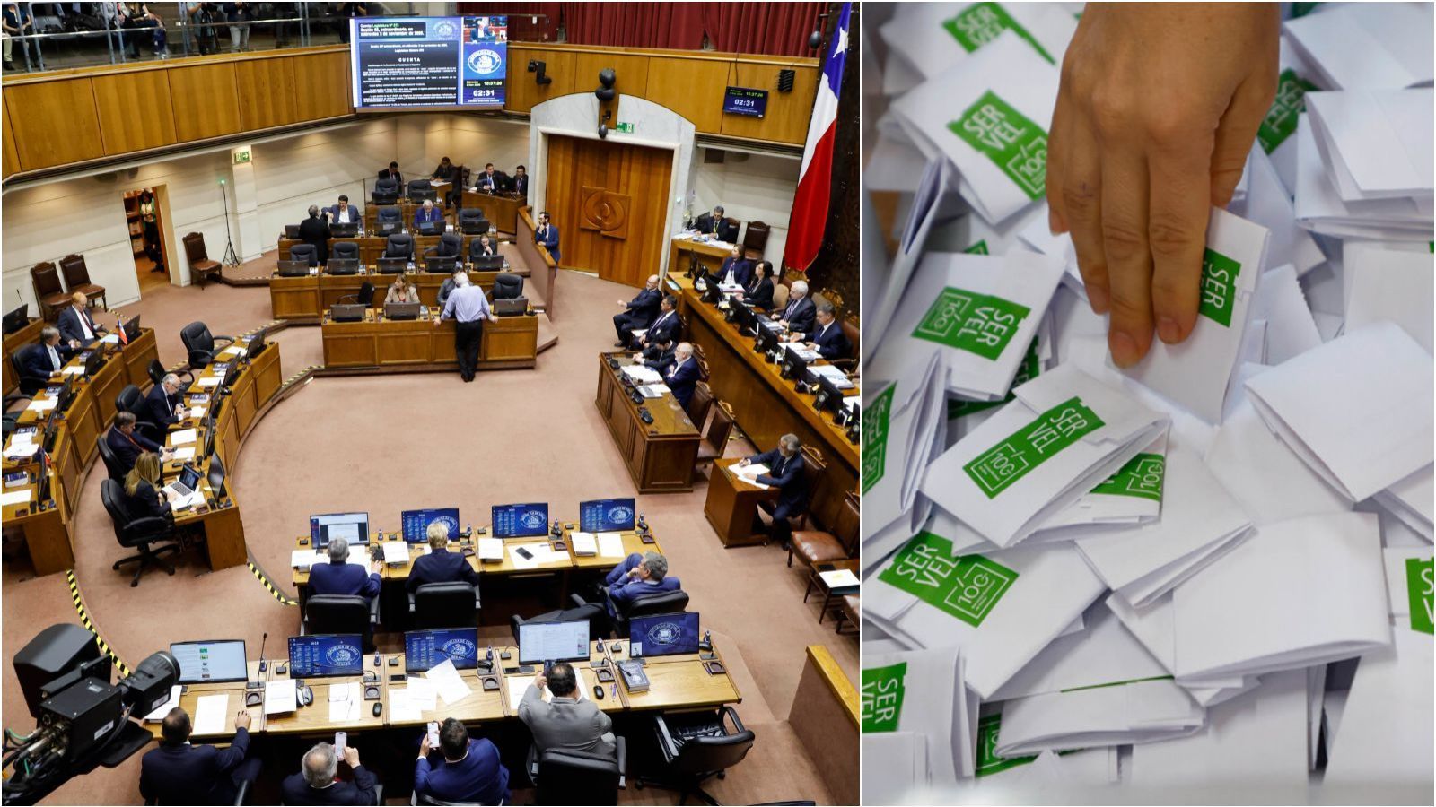 Senado: LISTADO de los 23 ganadores en todo Chile