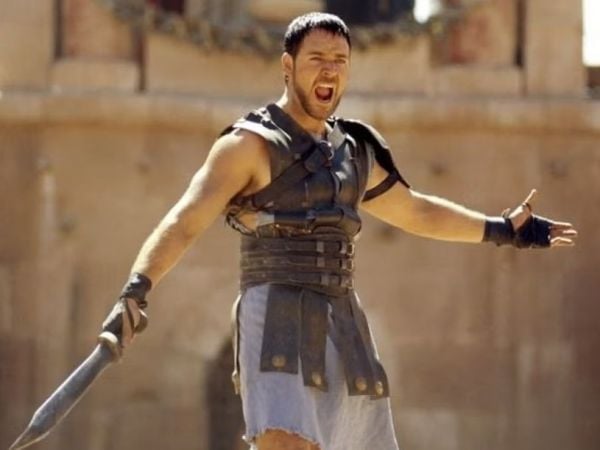 El antes y después del protagonista de Gladiador