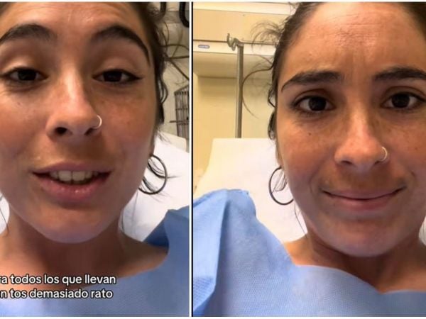 Chilena se rompió costilla por toser