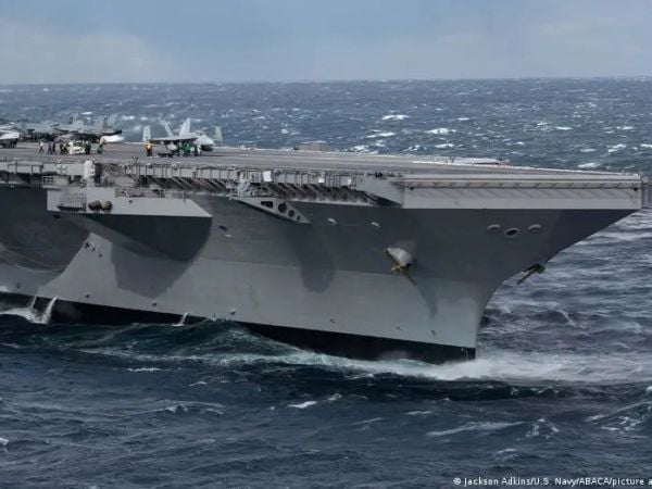 El portaaviones USS Gerald R. Ford