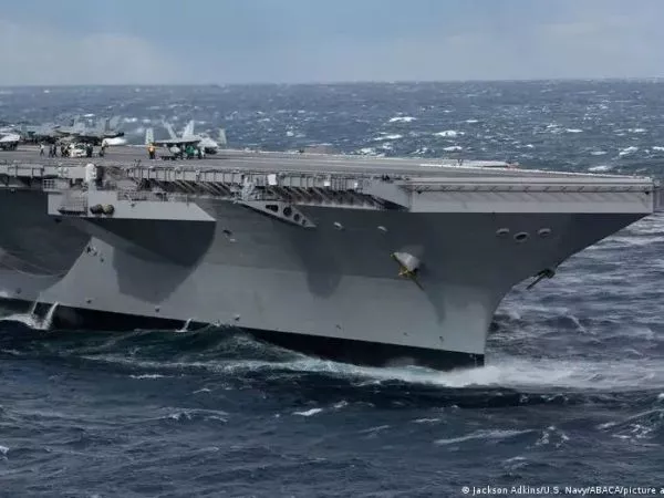 El portaaviones USS Gerald R. Ford