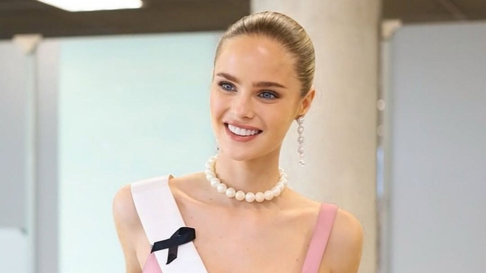 Inna Moll desfiló en bikini