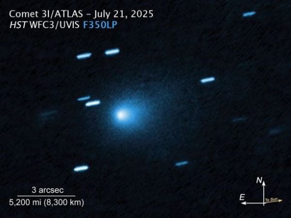 NASA y Cometa 3I/ATLAS transmisión en vivo