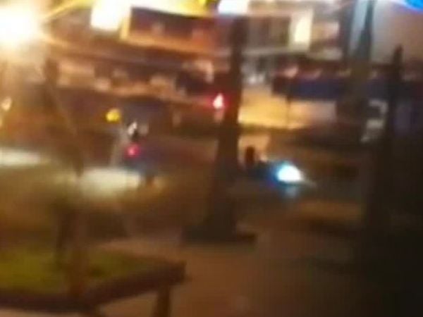 Hombre baleado en Estación Central