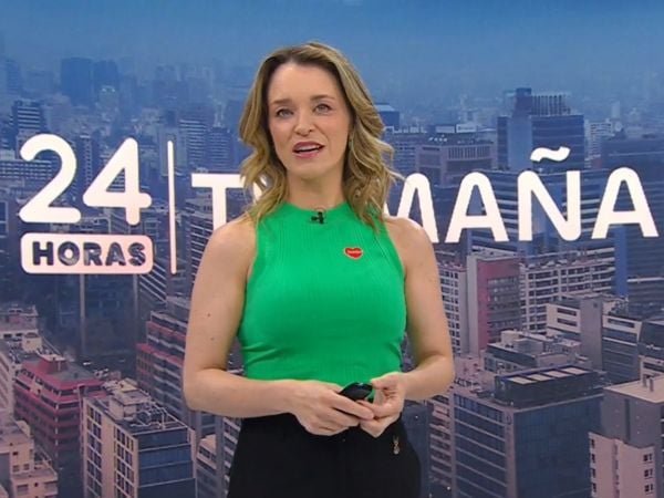 Carla Zunino en 24 Horas Tu Mañana.