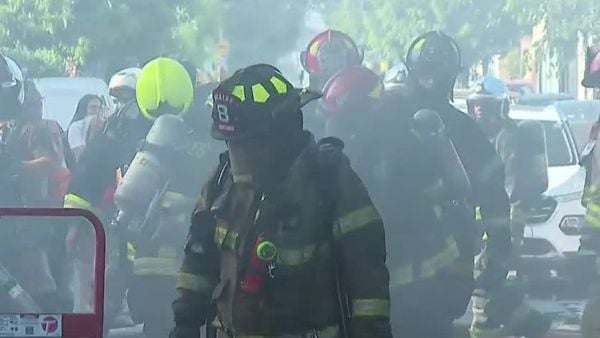 Incendio en panadería