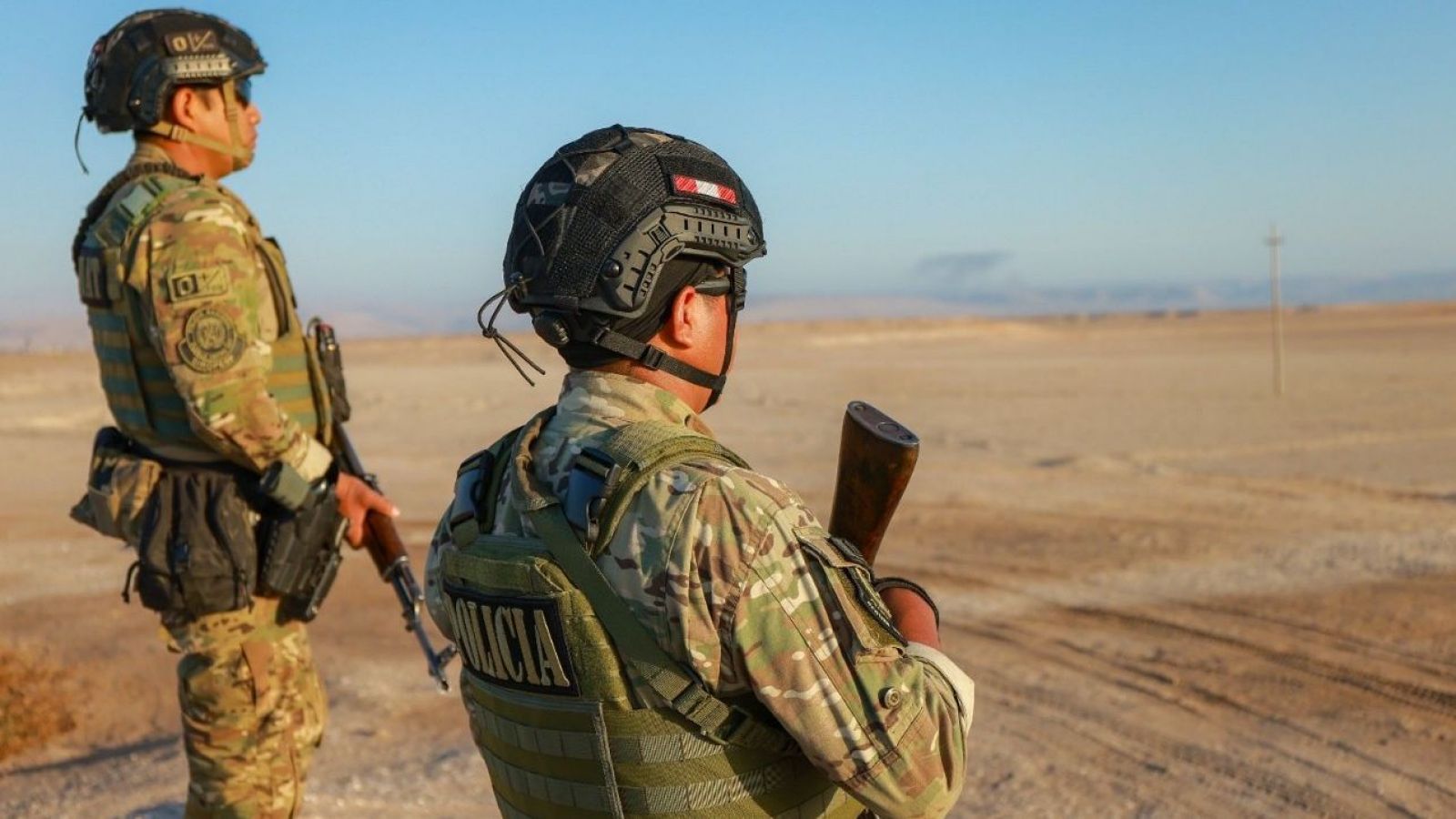 FFAA frontera de Perú con Chile.