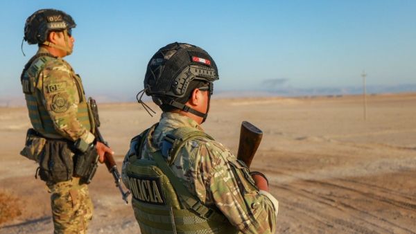 FFAA frontera de Perú con Chile.