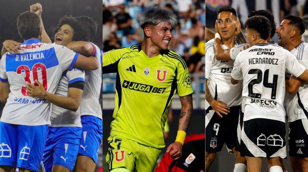 UC, la U y Colo Colo se encuentran en zona de clasificación