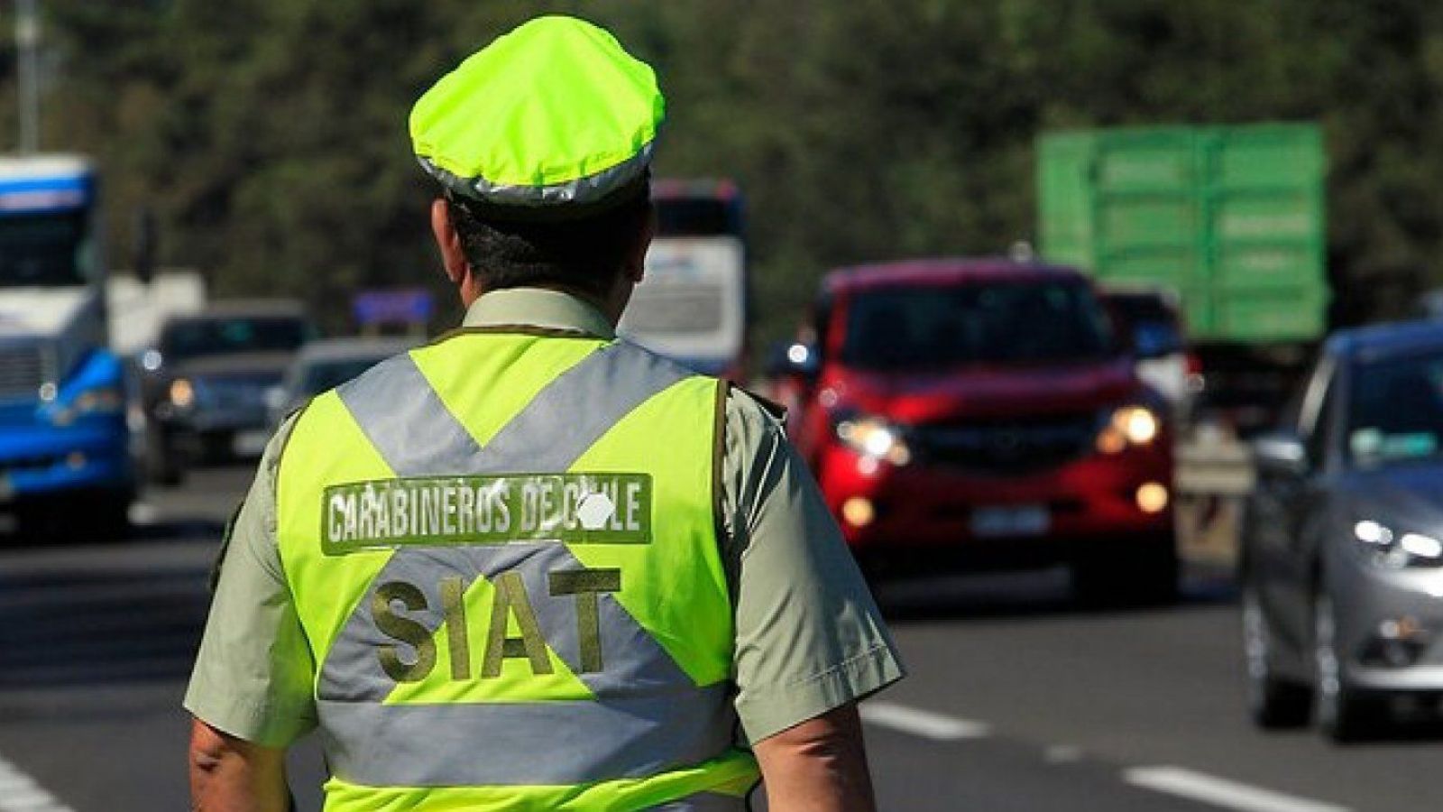 El MOMENTO previo al accidente en San Miguel