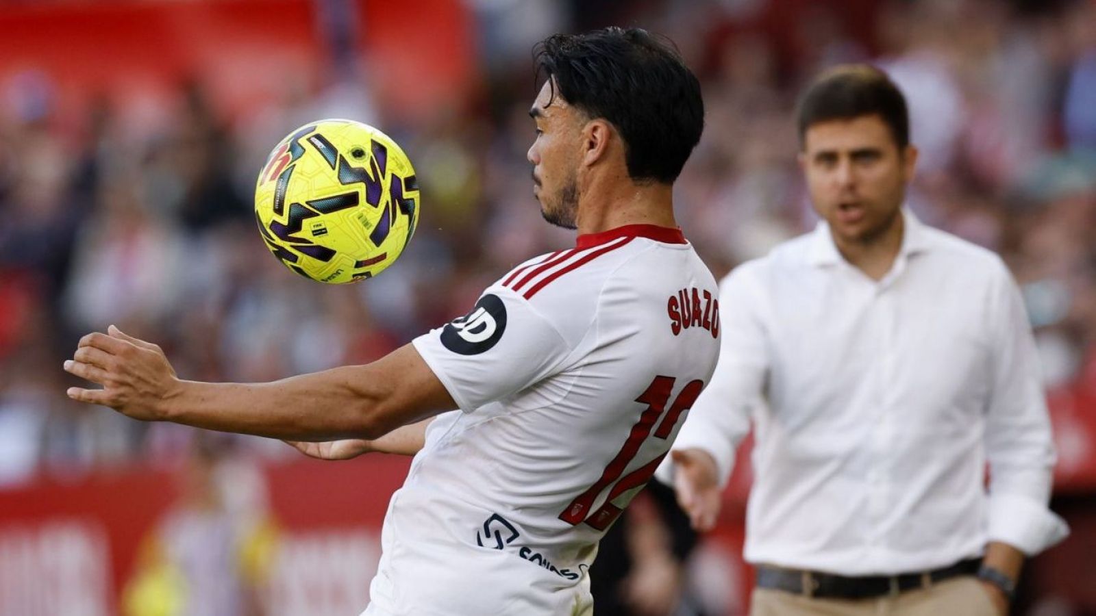 Gabriel Suazo, lateral izquierdo del Sevilla