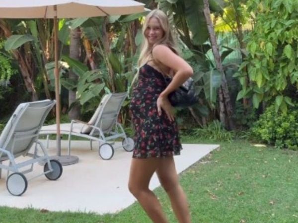 La novia de Alexis Sánchez, Alexandra Litvinova, publicó un nuevo registro sobre su embarazo