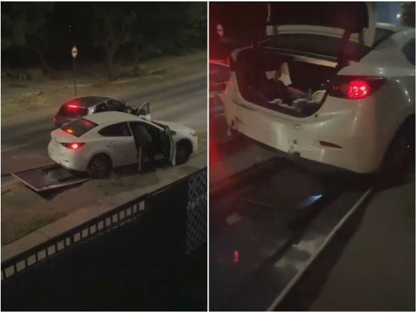 Mujer frustró portonazo en Lampa