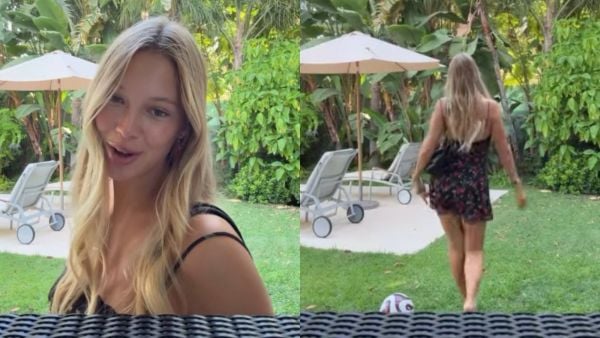 La novia de Alexis Sánchez, Alexandra Litvinova, publicó un nuevo registro sobre su embarazo