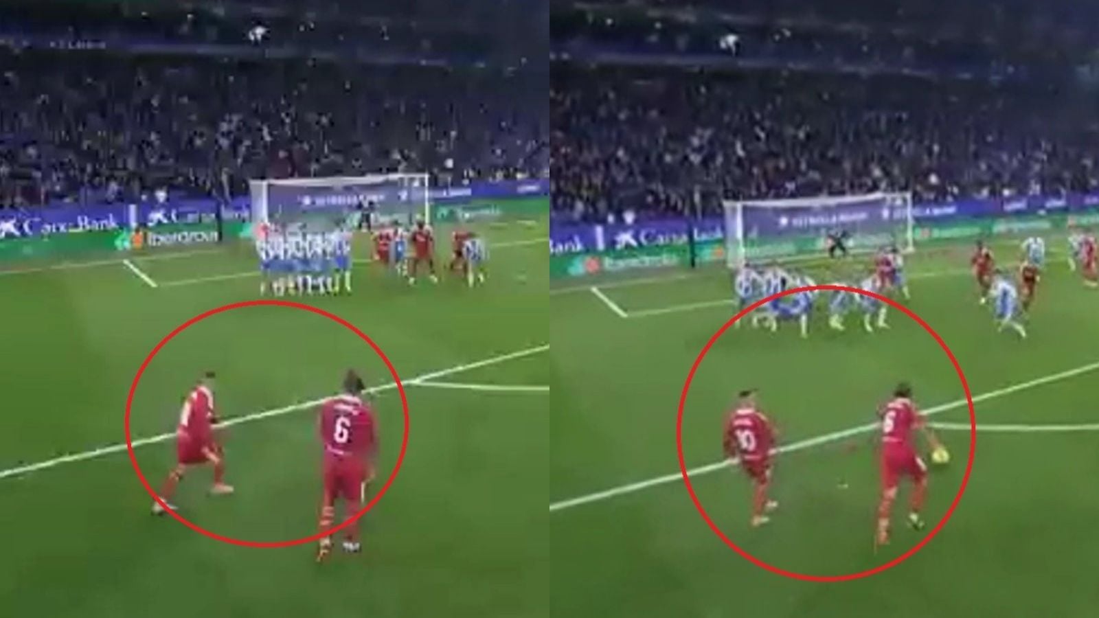 Alexis Sánchez protagonizó una llamativa jugada en la derrota de Sevilla