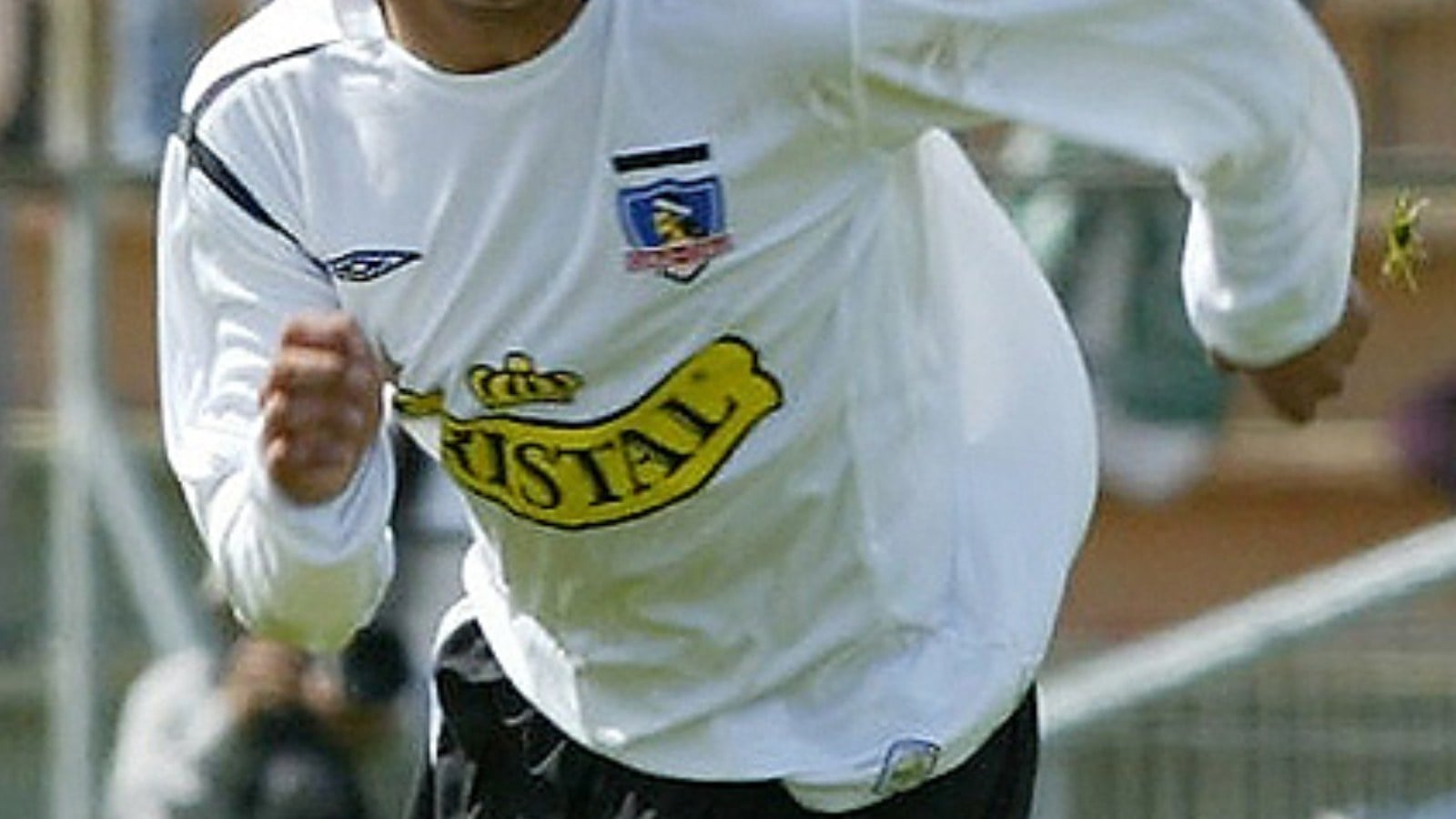 Nicolás Millán jugando por Colo Colo