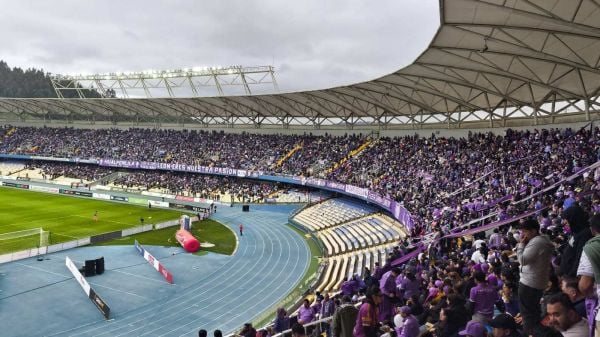 Estadio Ester Roa Rebolledo lleno por hinchas de Deportes Concepción