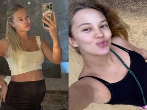 Alexandra Litvinova compartió nuevos registros sobre su embarazo