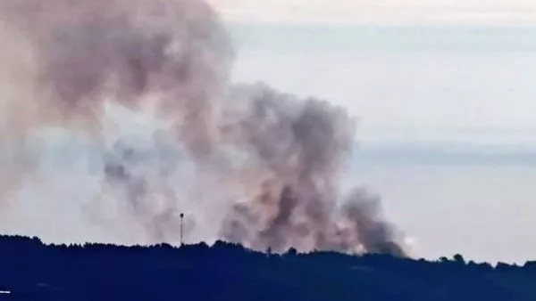 Evacúan Laguna Verde por incendio forestal