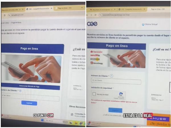 Joven denuncia página falsa de la CGE