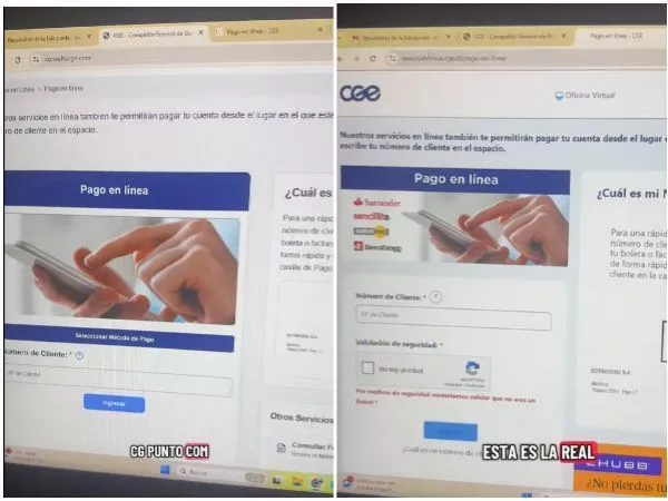 Joven denuncia página falsa de la CGE